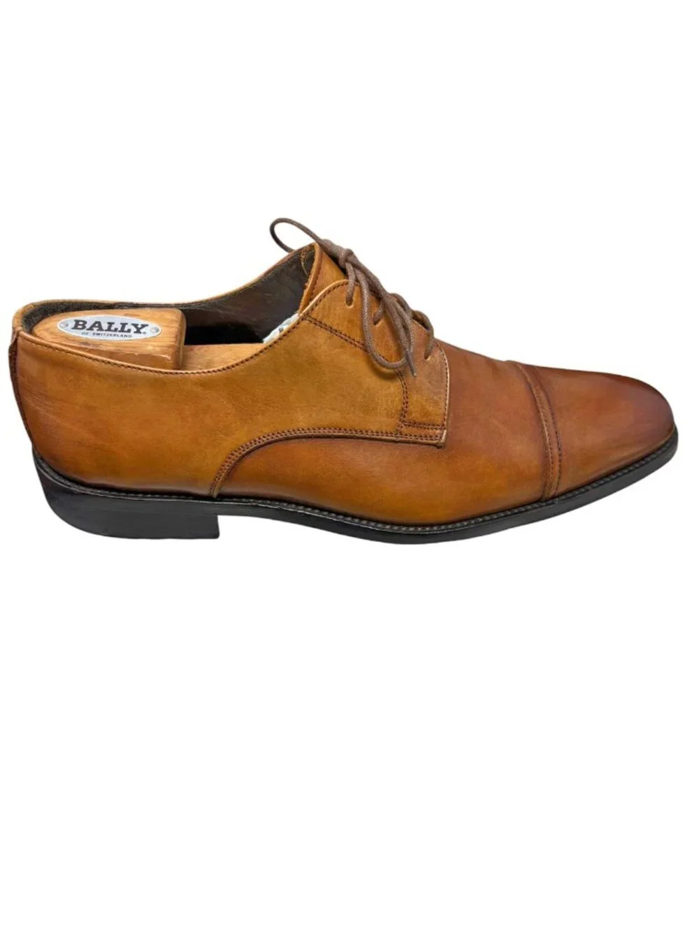 To Boot New York Adam Derrick‎ Brown Cap Toe Leather Dress Oxfords